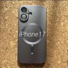 MagSafe iPhone17 ケース　チタングレー　軽量　スマホケース