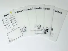 Saving リフィル　犬のデザイン月間＆週間リフィル