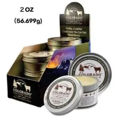 革用クリーム　Colorado Leather Balm2oz　米国製　天然成分