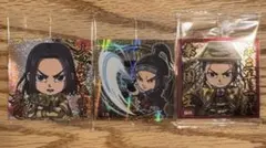 キングダム　ウエハース　シール3枚セット