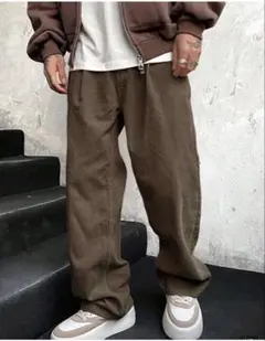 コーデュロイパンツ ワイド