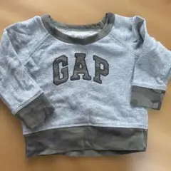 GAP グレー スウェットシャツ 12-18ヶ月
