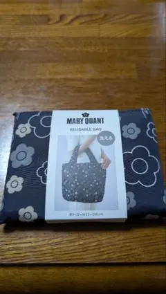 MARY QUANT 花柄リユースバッグ