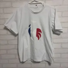 le coq sportif Tシャツ ホワイト Lサイズ