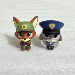 ディズニー　バンダイ　ズートピア　まちぼうけ　幼少期　ニック　ジュディ