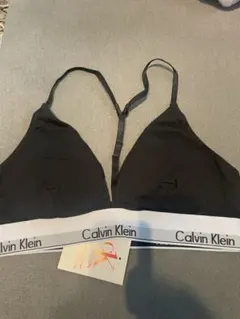 Calvin Klein ブラック 三角ブラ M