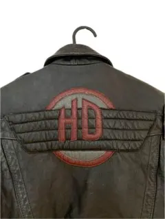 美品‼️ハーレーダビッドソン XLサイズ! シングルライダース 本革×メッシュ 極美品 ハーレーダビッドソン XL シングルライダースジャケット