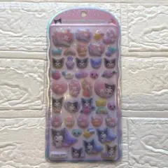 【正規品】コットンパフィーシール　マイメロ　クロミ