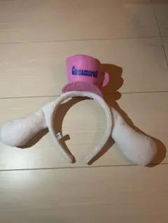 シナモロール 耳付きカチューシャ ピンク