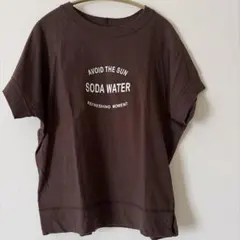 OUVERT ブラウン Tシャツのサムネイル