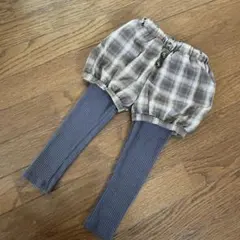 ママラク　かぼちゃパンツ　ズボン付き