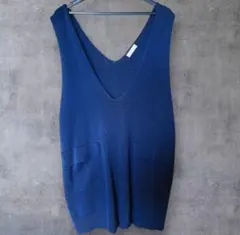 earth music&ecology 　チュニック ネイビー フリー　重ね着