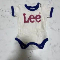 Lee ロンパース　ネイビーピンク　半袖