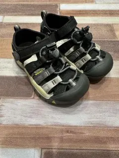 KEEN Kanyon サンダル 17cm ブラック/グレー