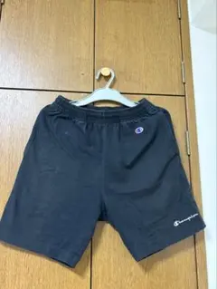 2枚まとめ売りChampion ロゴプリント ショートパンツ ブラックのサムネイル