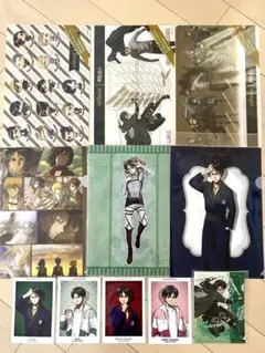 進撃の巨人　リヴァイ クリアファイル　ポストカード など　11点セット