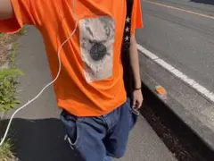 STONE ISLAND オレンジ Tシャツのサムネイル