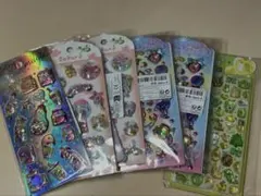 シール セット ぷっくり 立体 シャカシャカ