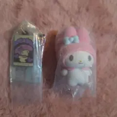 マイメロディ キャラパキ ミニチュアコレクション&カラフルカラビナマスコット