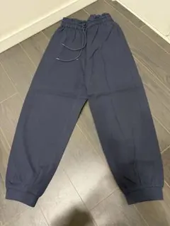 Studioclip ネイビー イージーパンツ ゴムウエスト