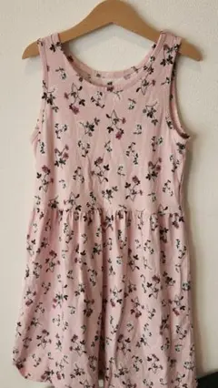 H&M 花柄ノースリーブワンピース US 8/10