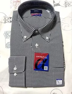 新品✨PERSON'S✨ボタンダウンスタイリッシュワイシャツ《CONTROLα》