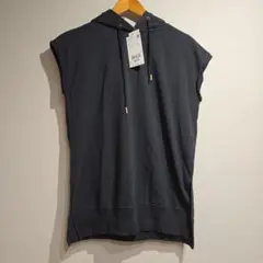 タグ付き未使用　ROPE' PICNIC　フード付きスウェット　丈長め