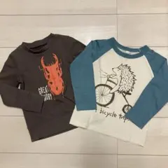 長袖カットソー・トレーナー2枚セット 男の子