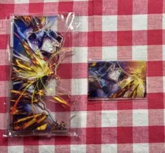 鬼滅の刃 童磨 WEBSHOPくじ アクスタ クリアカード B賞 D賞