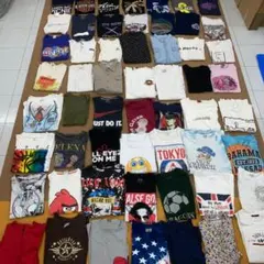R5 アメリカ古着　ブランドミックス　Tシャツ　56着セット　まとめ売り