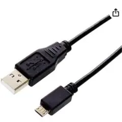 【新品未使用】Micro USB(USB A-MicroB)ケーブル (1m)