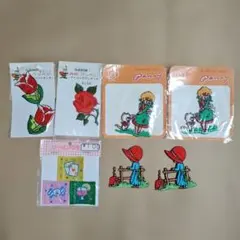 ワッペン まとめ売り レトロ 手芸材料