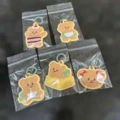 Butterbear クッキーラバーゆらゆらマーカー 5個セット　バターベア5種