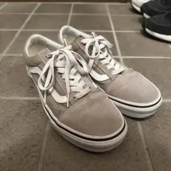 Vans ベージュ スニーカー オールドスクール oldskool