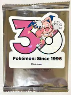 ポケモン pokemon 韓国限定 30周年記念 ステッカー エースバーン