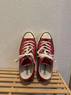 CONVERSE CT70 チャックテイラー70 エナメルレッド 美品 - メルカリ