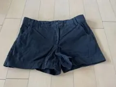 GAPチノショートパンツブラック黒XS01