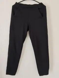 ユニクロ　黒　イージーパンツ