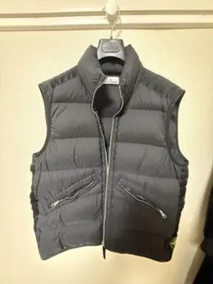 STONE ISLAND ブラック ダウンベストのサムネイル
