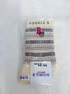 未使用品 DOUBLE.B 靴下 ソックス 19-21cm