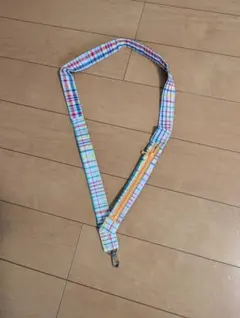 ハンドメイド 　ポーチつきスマホショルダーストラップ