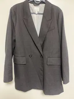 H&M チェックジャケット