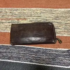 ダークブラウンレザー財布