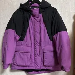 LOWRYS FARM ダウンジャケット 紫黒