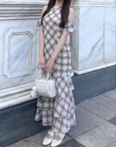 OLIVE des OLIVE メロウアメスリロングワンピ