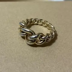 UNITED ARROWS ツイストチェーンリング
