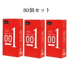JUNCAI　0.01ミニ激薄コンドーム 10個入×3箱コンドーム赤箱のサムネイル