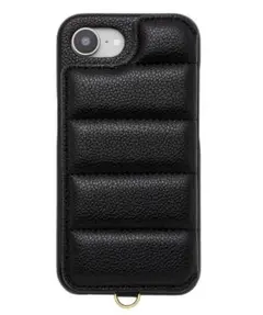 Puffy Case スマホケース iPhone16e カードポケット ミラー付
