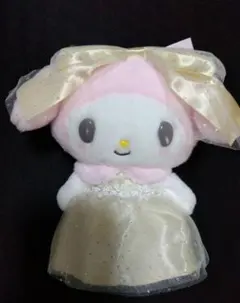Sanrioサンリオ　レディマイメロディマスコットホルダーイエロー新品