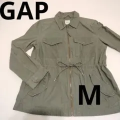 GAP　ギャップ　カーキ　 オリーブグリーン ジャンパー　ジャケット　春夏　 Mのサムネイル